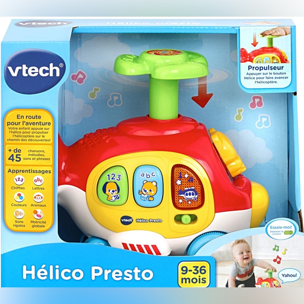 🆕 Spin & Go Helicopter - Helico Presto (French version)